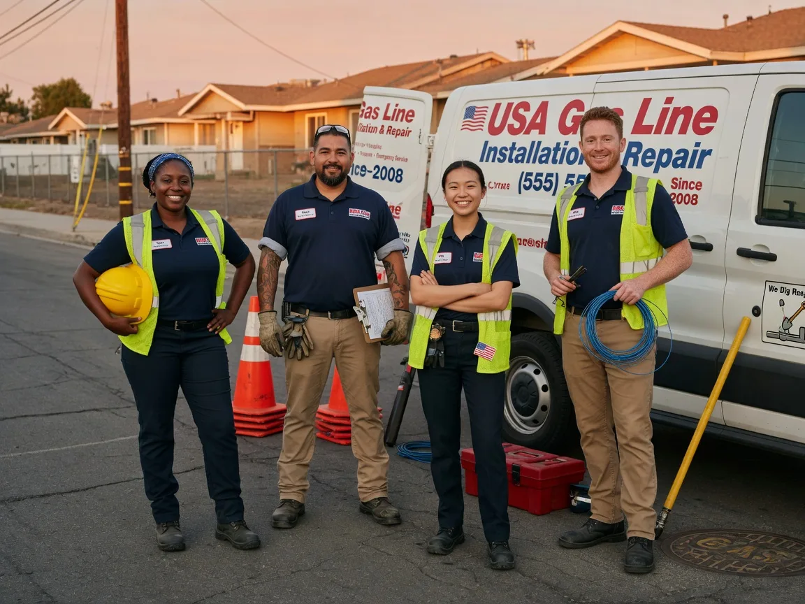 Gas Line Installation company in Turlock, CA
